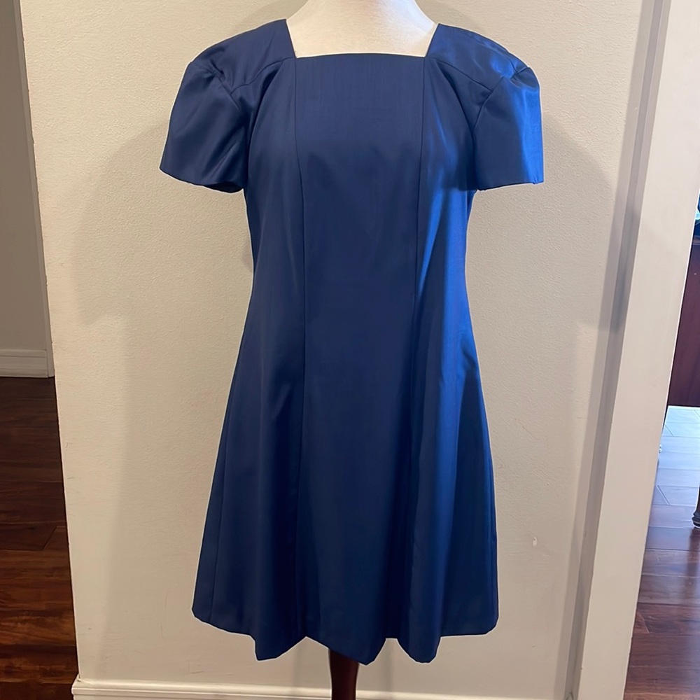 Di Stefano navy blue dress.  Made in Italy